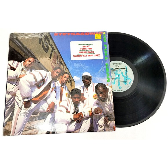 STETSASONIC - IN FULL GEAR (1988) - HIP HOP LP *IN SHRINK W/ HYPE STICKER*